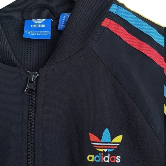 Adidas Women's Black Track Jacket - Picture 4 of 11